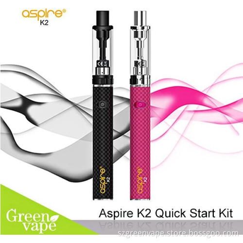 Original Aspire K2 Quick Start Kit with 800mAh Battery and 1.8ml K2 tank Atomizer Starter Kit